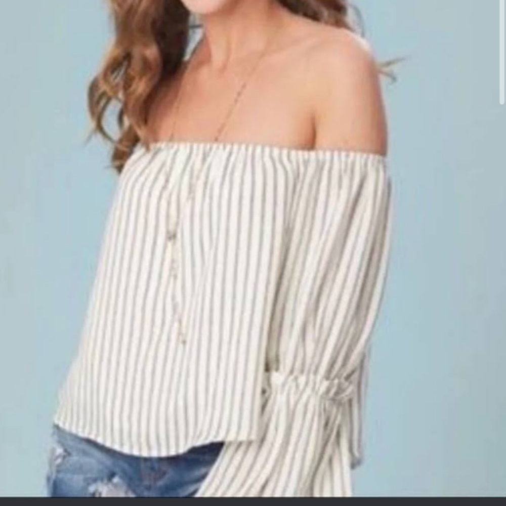 Altar’d state off the shoulder top